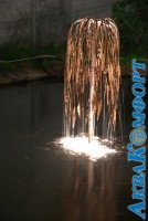 Водопад с водоёмом - г.Северск